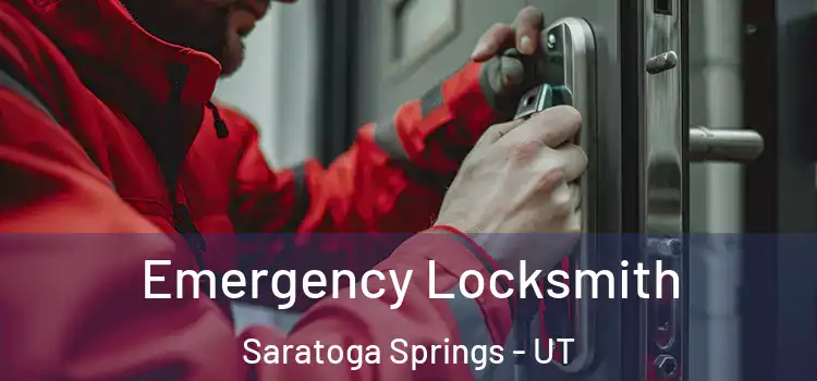  Emergency Locksmith Saratoga Springs - UT